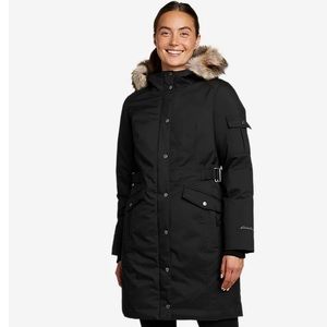 Brand New Eddie Bauer Women's Superior Down Stadium Parka